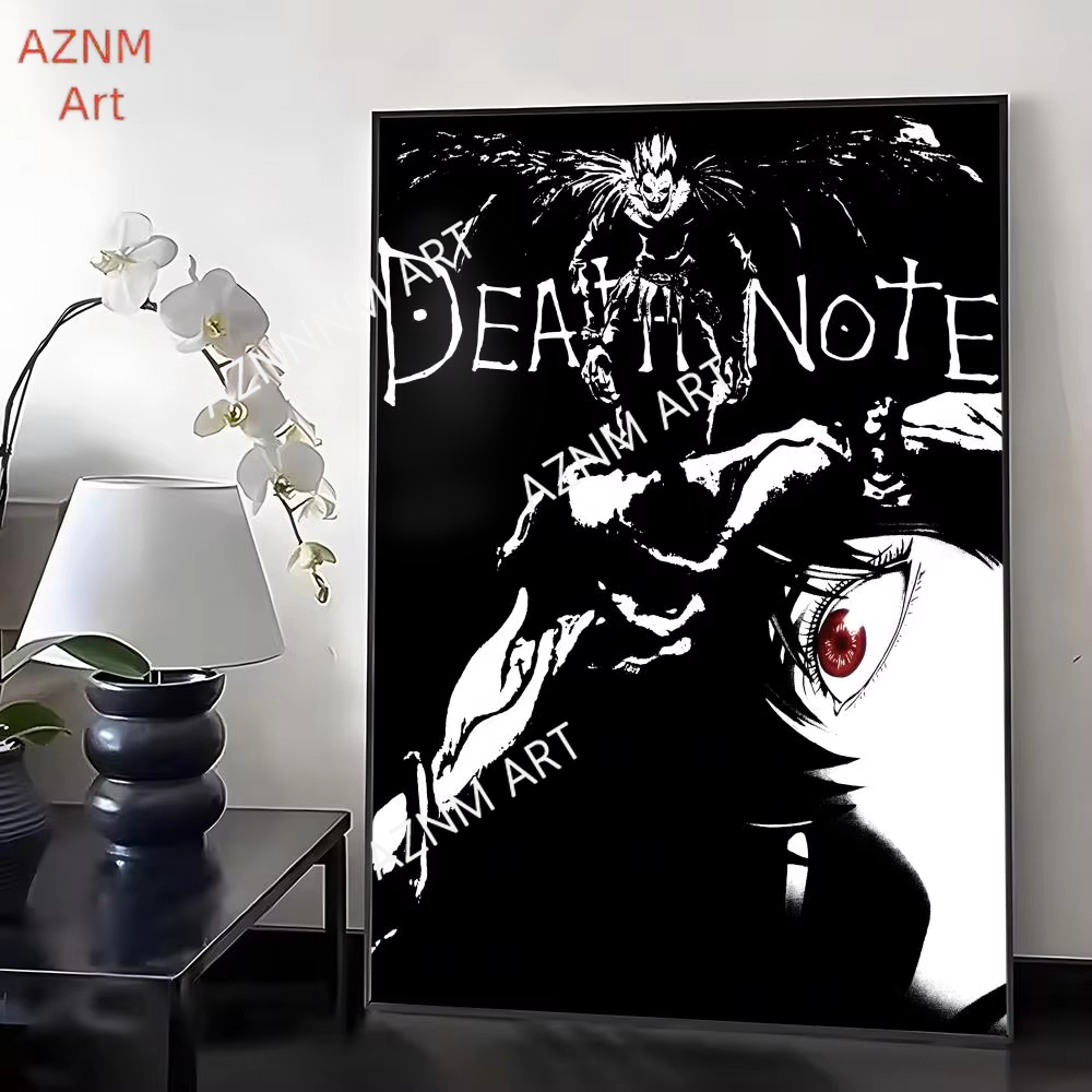 Photography By - Death Note Komik Keren Lukisan Kaligrafi
