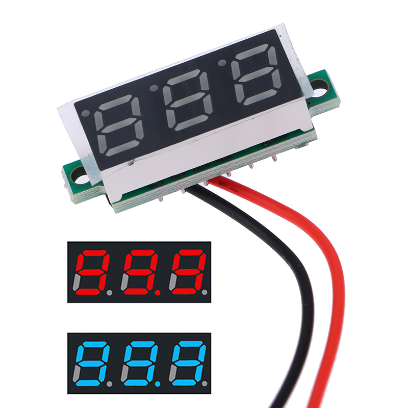 Light Meter Incident - Pengukur Tegangan DC5-30V Baru 0.28Inci LED