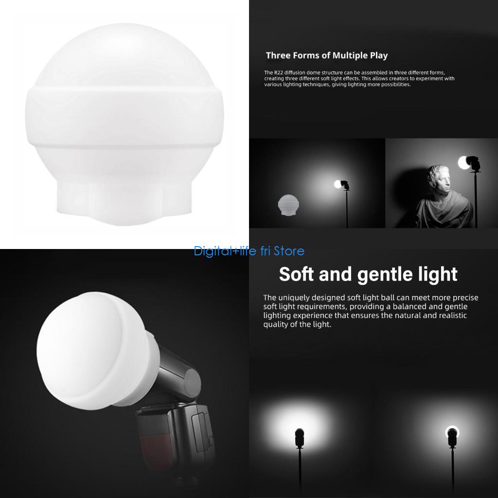 Photography Natural Lighting - E06D Diffuser Softbox yang Dapat Dilipat