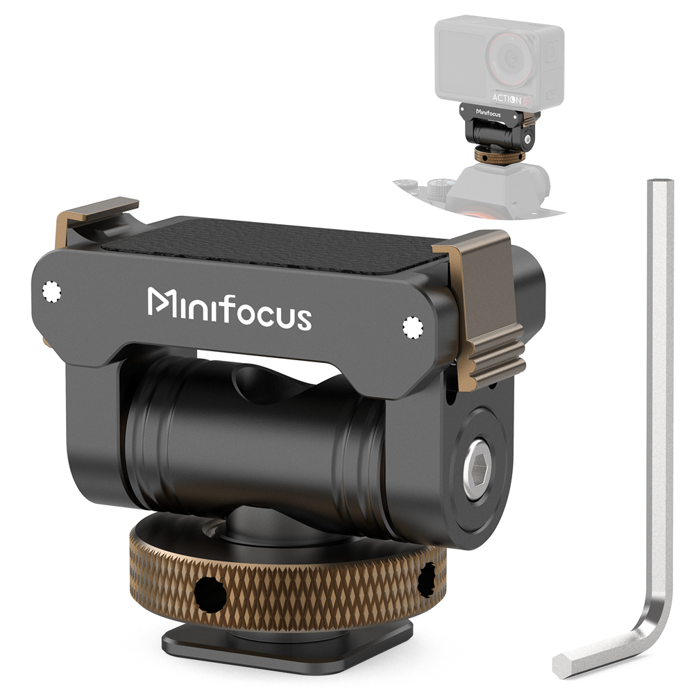 Hot Shoe Adapter - Adaptor Cold Shoe Minifocus Quick Release
