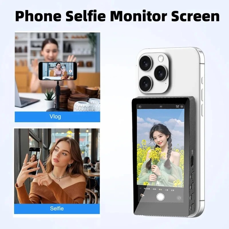 Photography Videography - Layar Monitor Nirkabel Kamera Belakang Smartphone