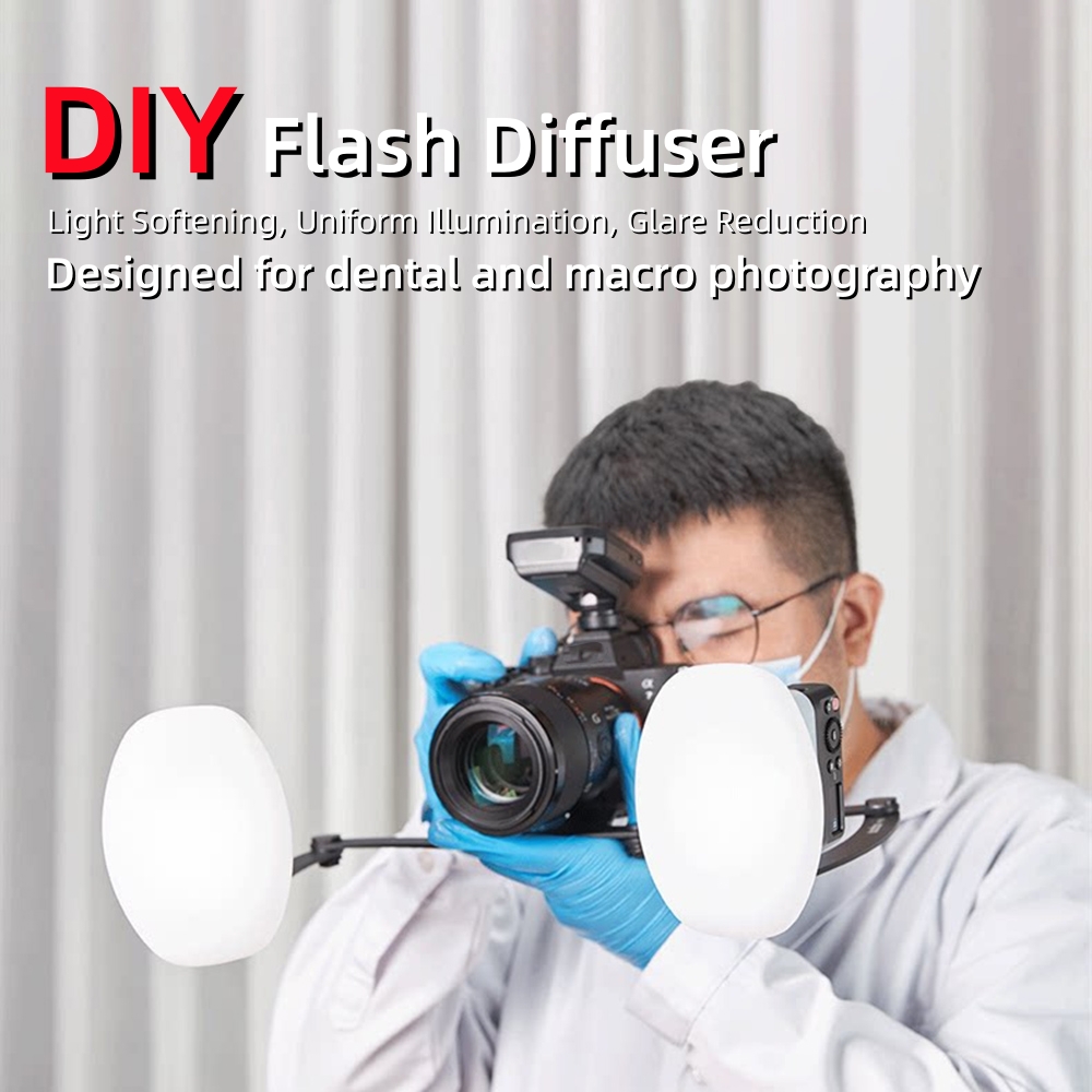 Photography Natural Lighting - 2 Buah Softbox Silikon Dental Macro