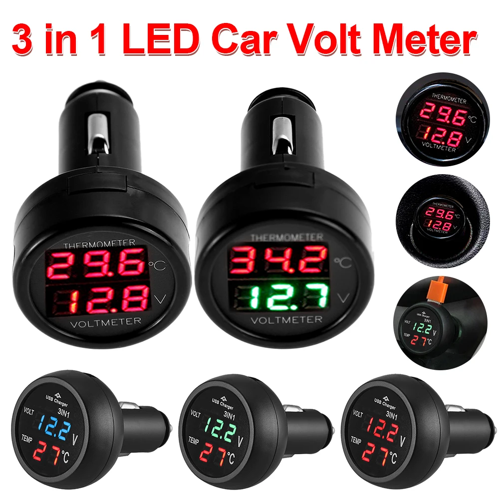 Light Meter Incident - Volt Meter mobil 3 in 1