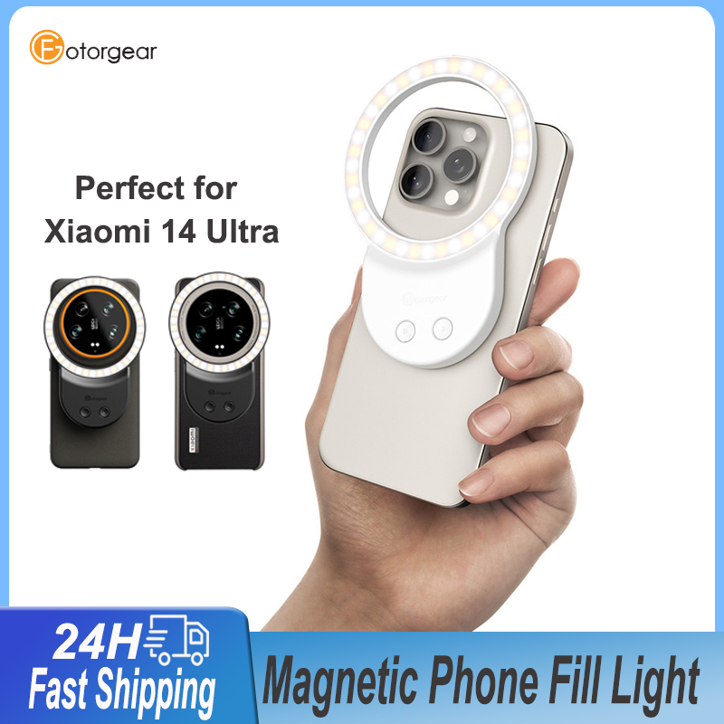 Photography Xiaomi 14 Ultra - Fotorgear lampu Selfie, cahaya pengisi magnetik