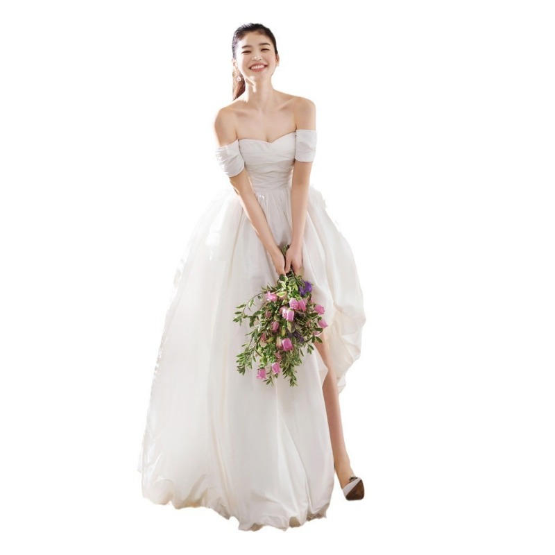 Gaun Pengantin Sederhana Tanpa - Photography Natural Lighting ulasan dan harga