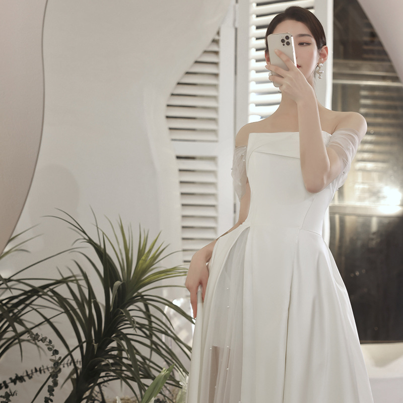 Gaun Pengantin Prancis Ringan, - Photography Natural Lighting ulasan dan harga