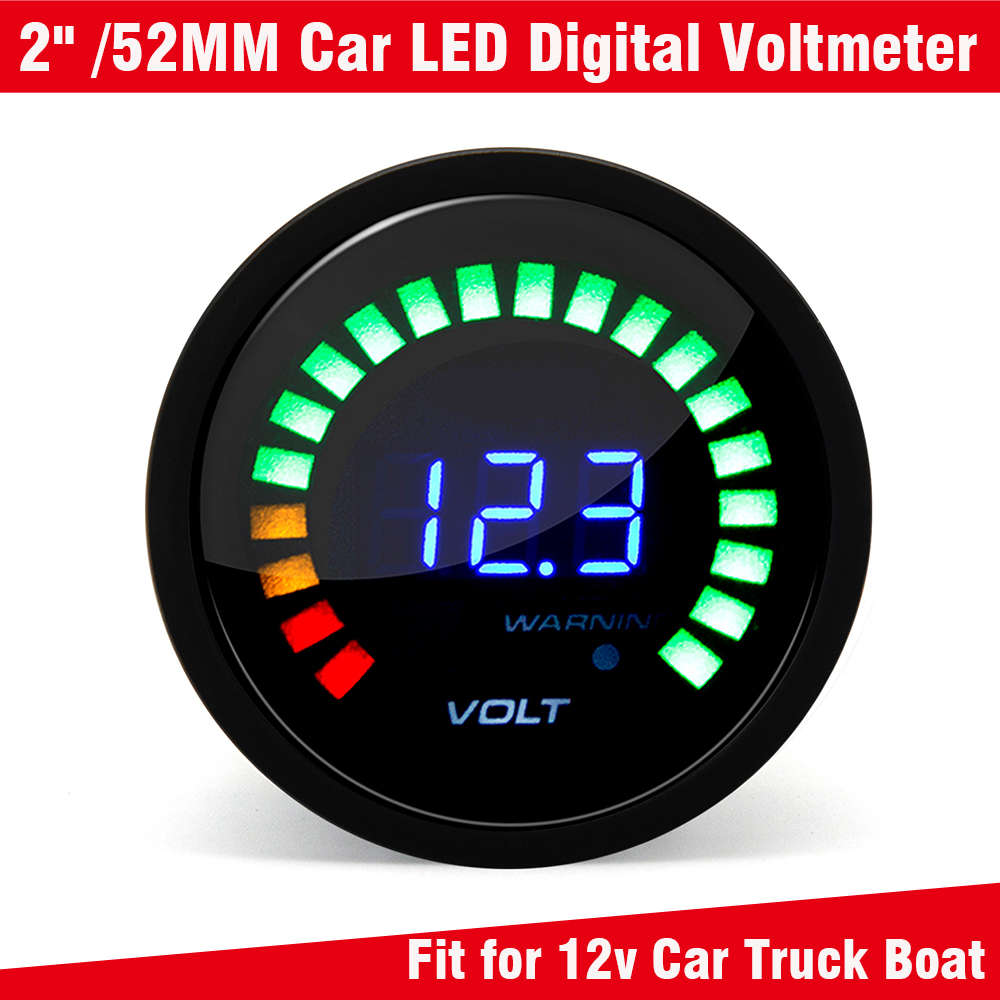 Monitor Voltmeter Digital LED  - Light Meter Incident ulasan dan harga