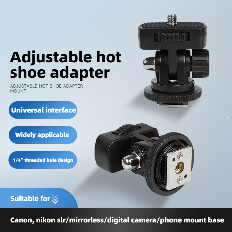Adaptor Dudukan Hot Shoe Unive - Hot Shoe Adapter ulasan dan harga