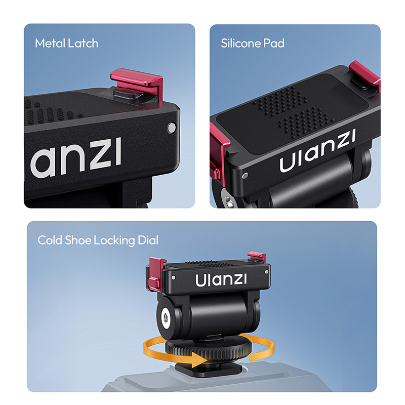 Ulanzi OA27 Quick Release Cold - Hot Shoe Adapter ulasan dan harga