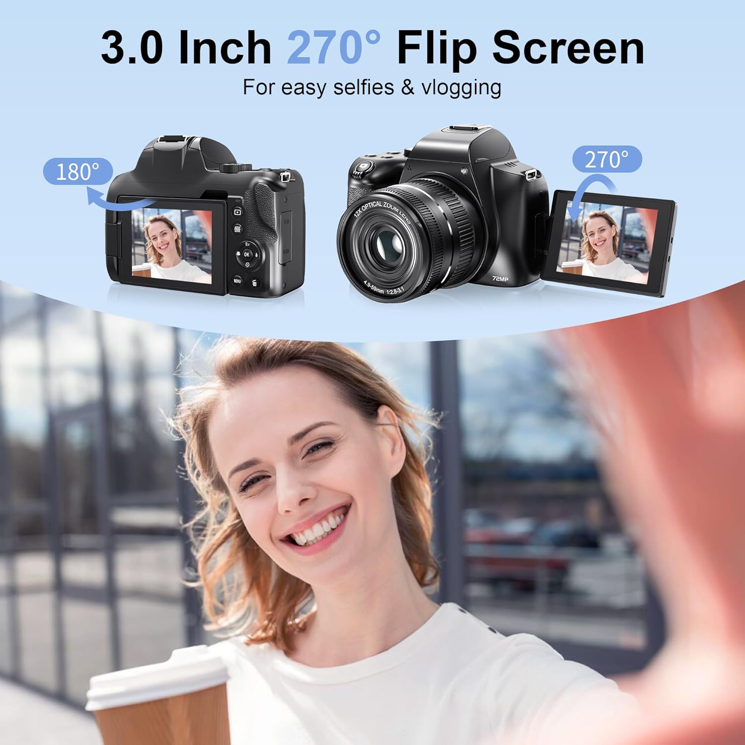 Kamera Digital 72MP Untuk Foto - Photography Natural Lighting ulasan dan harga