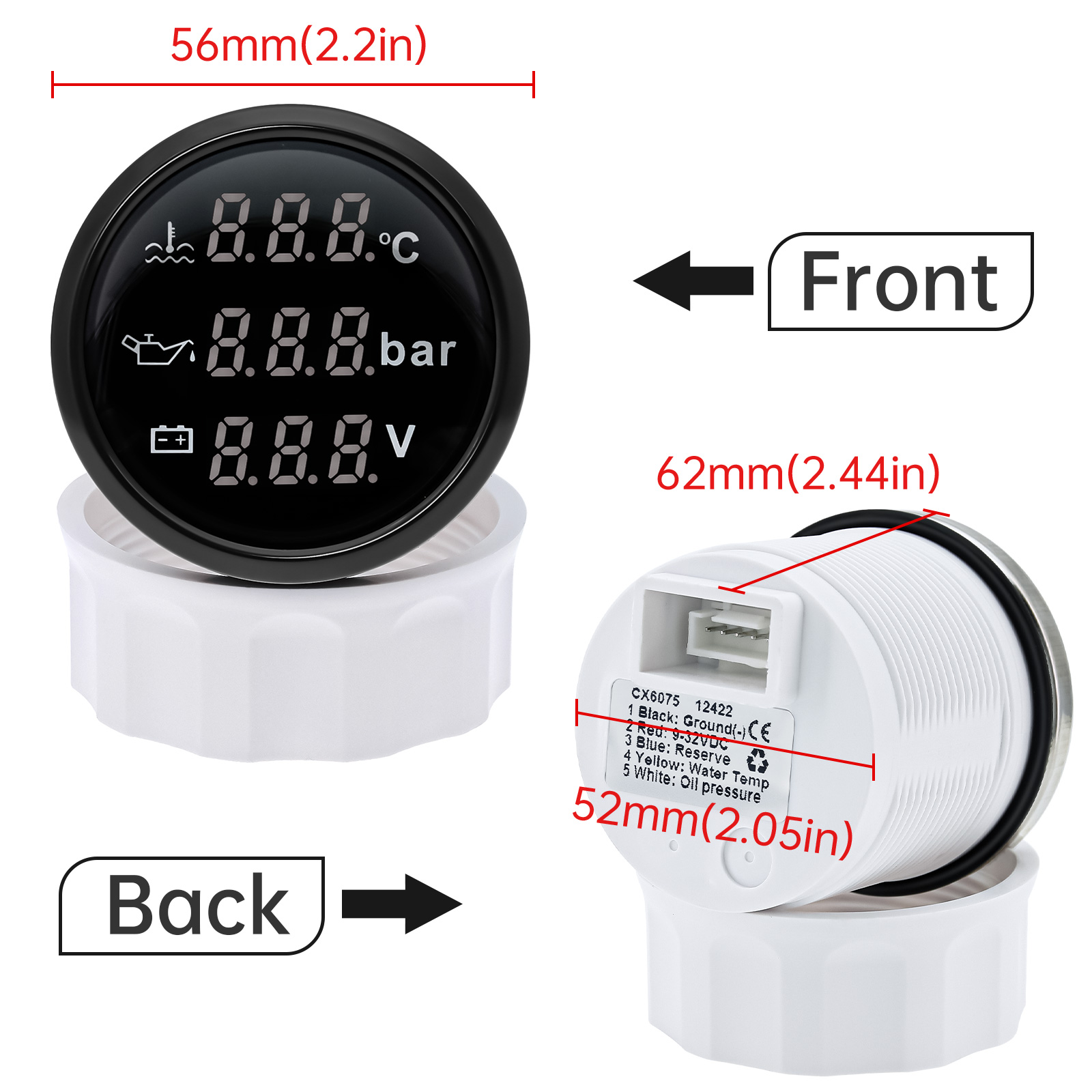 Pengukur multifungsi tahan air - Light Meter Incident ulasan dan harga