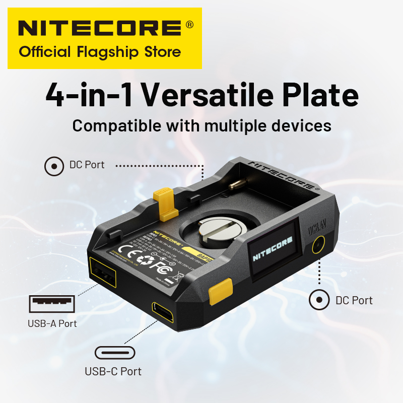 NITECORE BAP10 NP-F Pelat Adap - Photography Videography ulasan dan harga