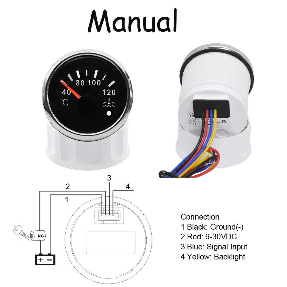Pengukur Suhu Air Mobil Otomat - Light Meter Incident ulasan dan harga