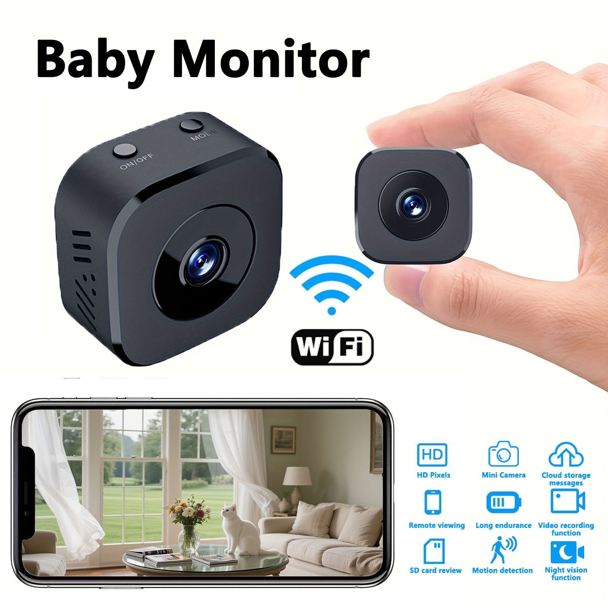Kamera WiFi Mini HD 1080P Peng - Photography Videography ulasan dan harga