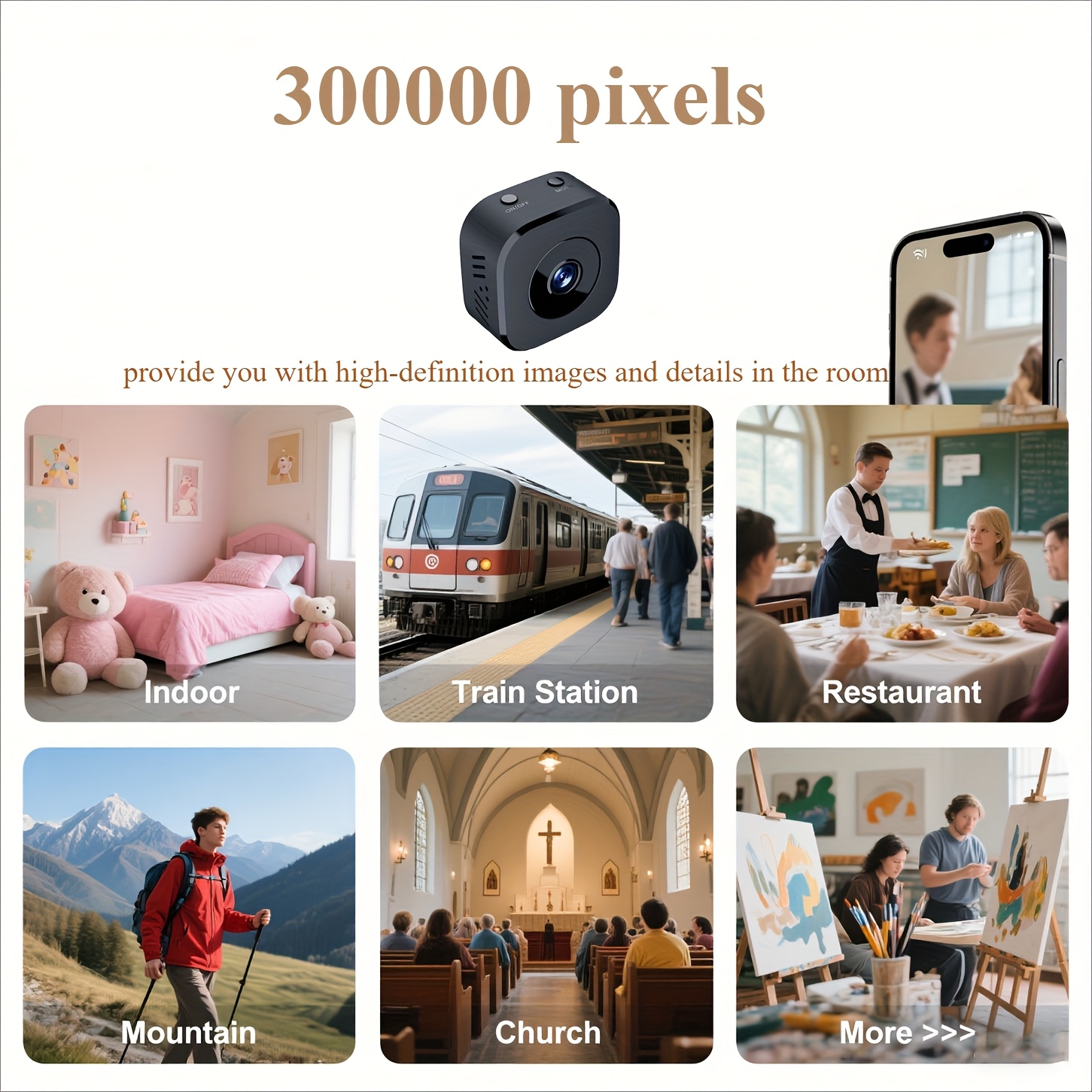 Kamera WiFi Mini HD 1080P Peng - Photography Videography ulasan dan harga