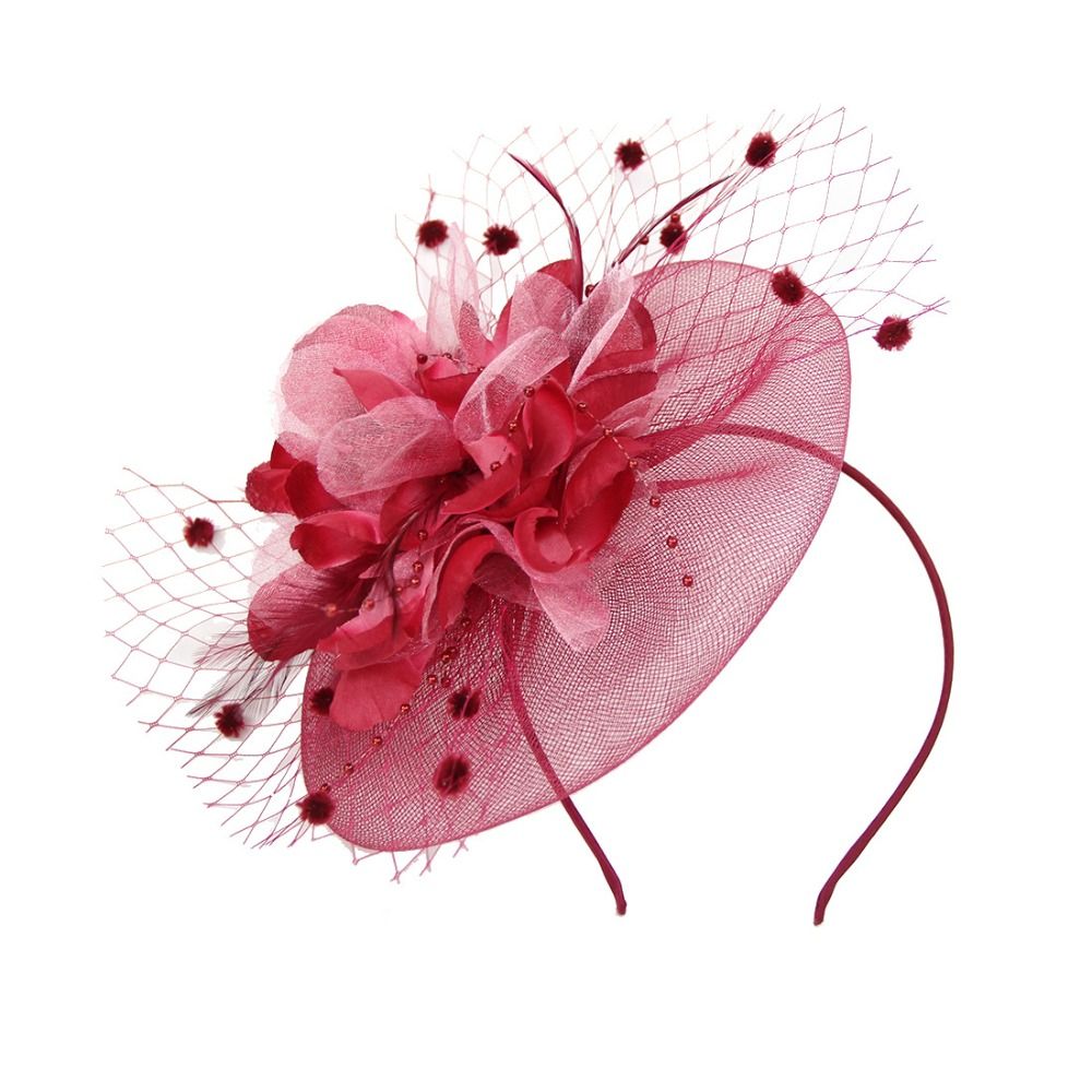 Topi Fascinator Jaring Bulu Vi - Photography Vintage ulasan dan harga
