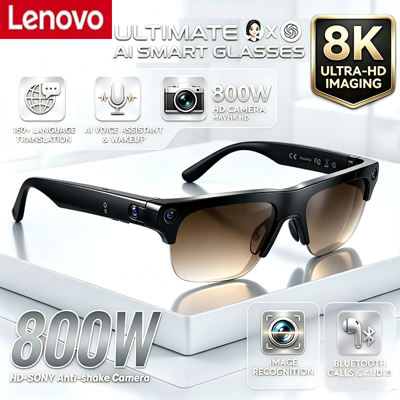 Kacamata Pintar AI Lenovo 800w - Photography Videography ulasan dan harga