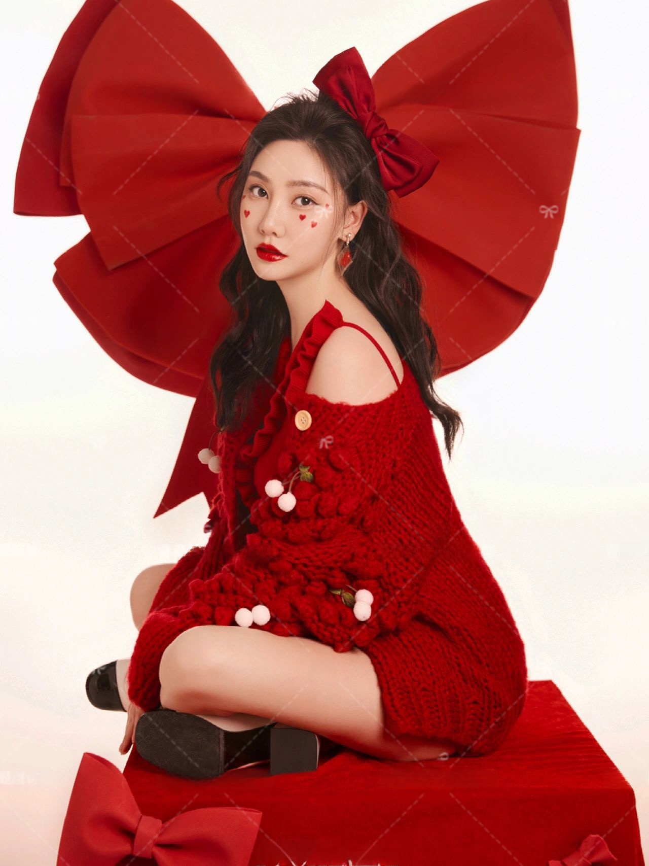 Sweater Merah Tema Natal Fotog - Photography Year ulasan dan harga