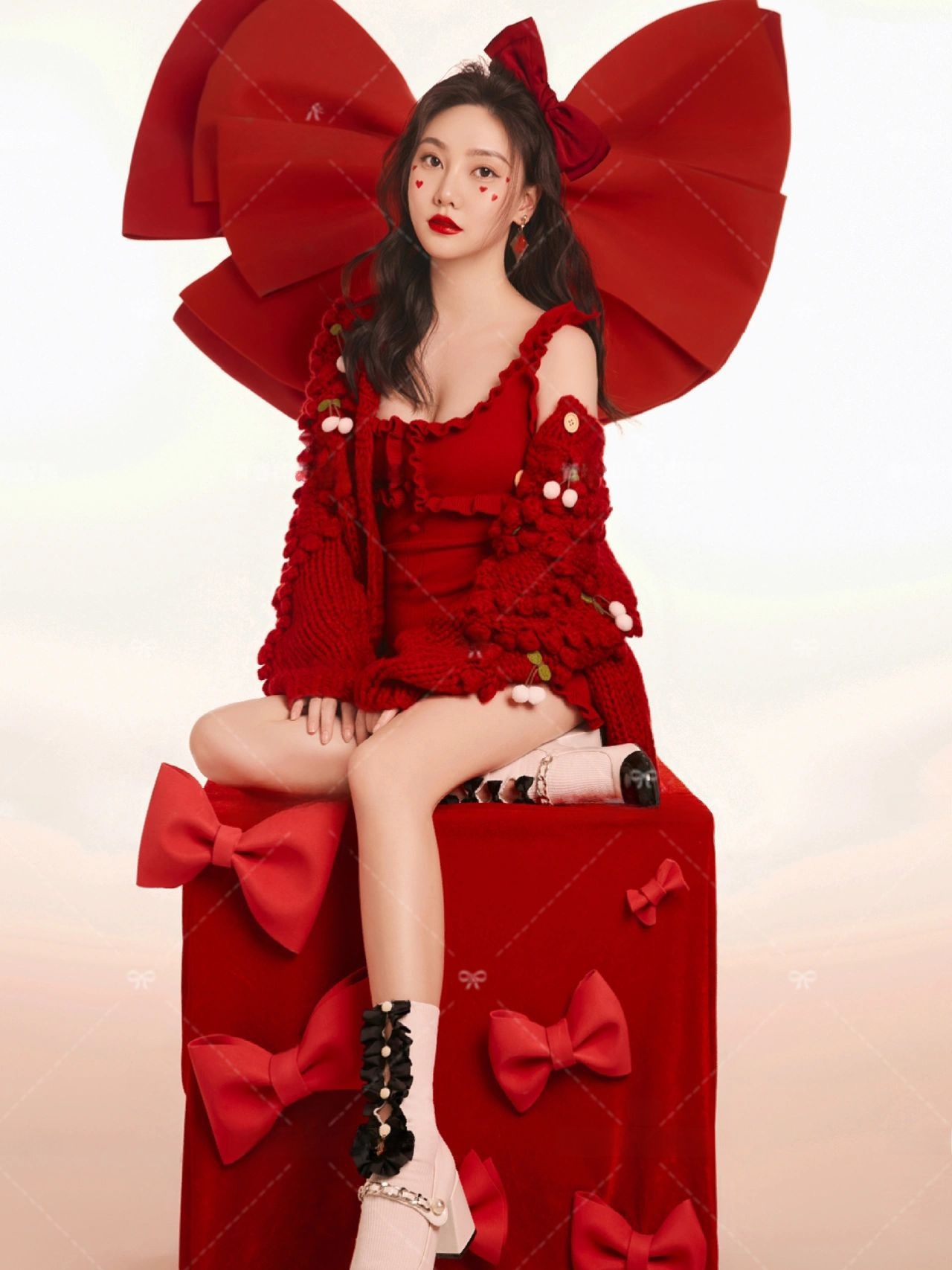 Sweater Merah Tema Natal Fotog - Photography Year ulasan dan harga