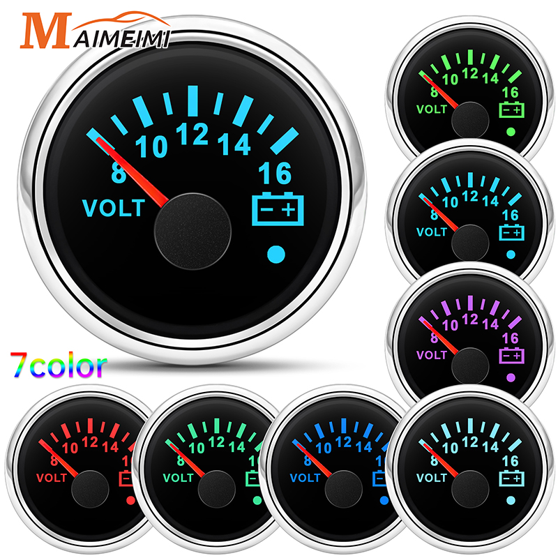 Voltmeter 52mm tegangan lampu  - Light Meter Incident ulasan dan harga