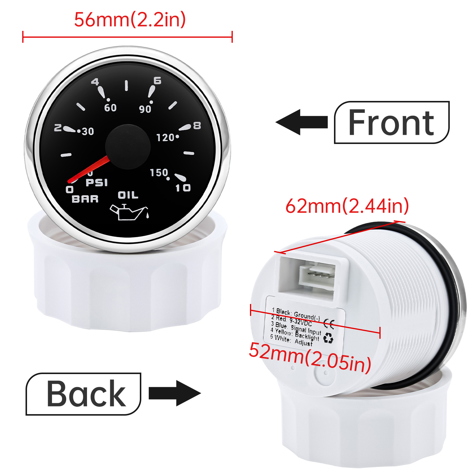 7 Warna Lampu Latar 52Mm Pengu - Light Meter Incident ulasan dan harga