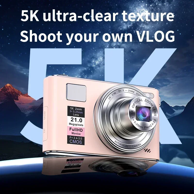Kamera Digital HD 5K 64MP deng - Photography Natural Lighting ulasan dan harga