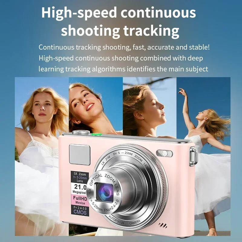 Kamera Digital HD 5K 64MP deng - Photography Natural Lighting ulasan dan harga