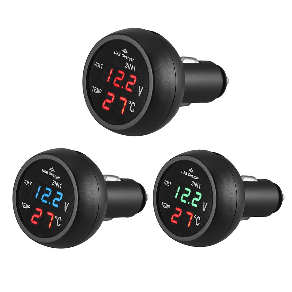 Volt Meter mobil 3 in 1 12/24V - Light Meter Incident ulasan dan harga