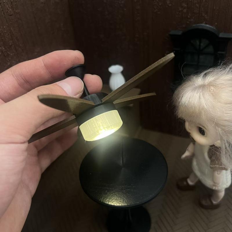 Kipas Angin Mini Vintage 1/12  - Photography Natural Lighting ulasan dan harga