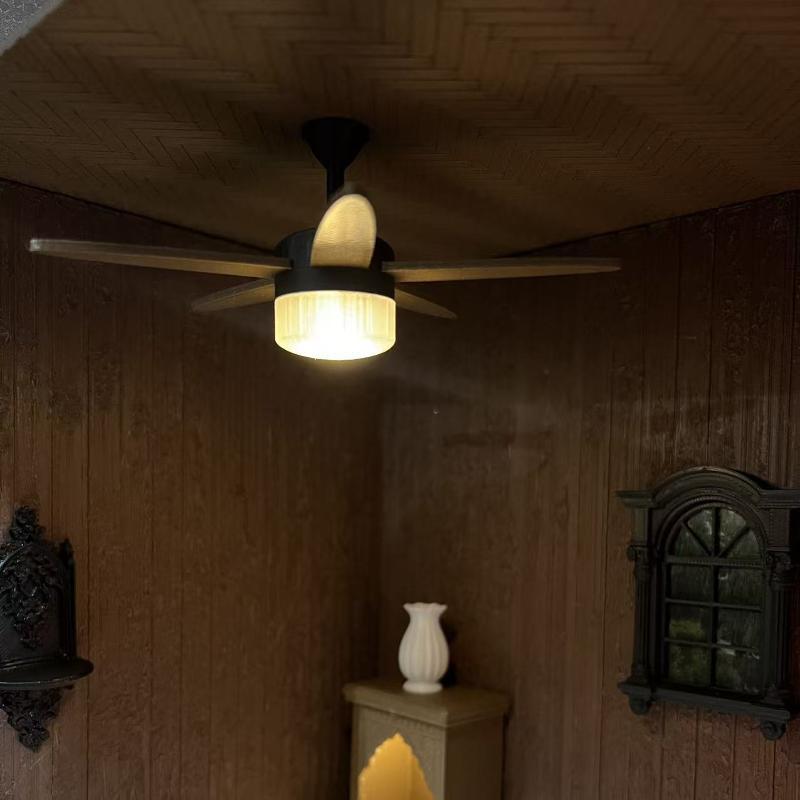 Kipas Angin Mini Vintage 1/12  - Photography Natural Lighting ulasan dan harga